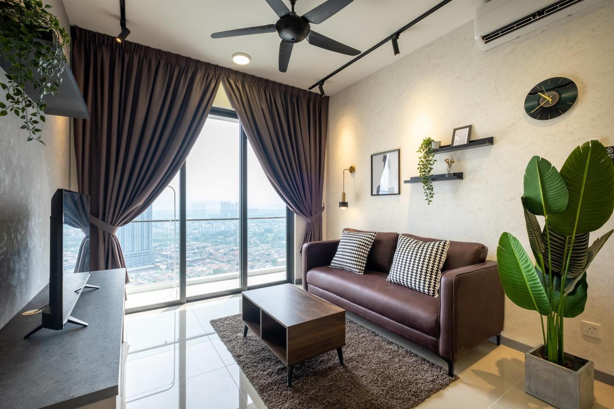 Ferienwohnung Contemporary United Point 6 Pax 现代风格 Desa Park & Mont Kiara Kuala Lumpur Exterior foto